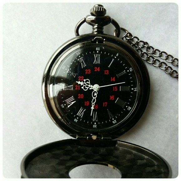 LAST ONE!🔥 STEEL RETRO STEAM PUNK POCKET WATCH! - Picture 6 of 8